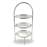 Suporte para doces redondo 3 andares - Ø20x 45cm alt