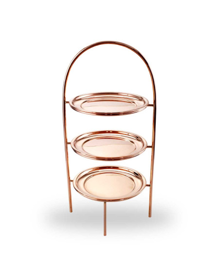 Suporte para doces redondo 3 andares - Ø20x 45cm alt