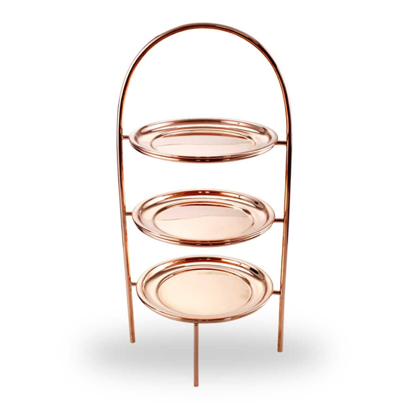 Suporte para doces redondo 3 andares - Ø20x 45cm alt
