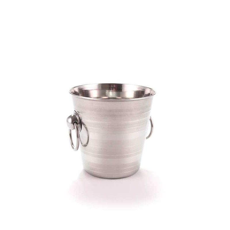 Balde para Gelo Aço Inox 1L