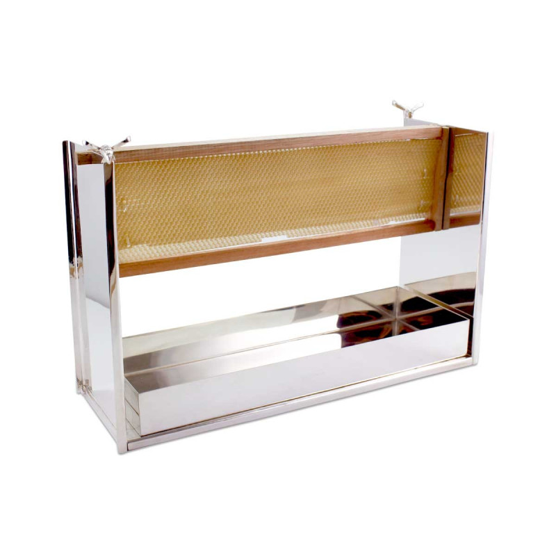 Suporte Favo mel pq. com Caixa - 44x15x5cm