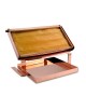 Suporte Favo mel inclinado com Caixa - 34x30x3cm