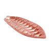 Travessa folha Heliconia - 58x20x4cm