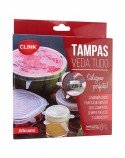 Jogo de Tampas Herméticas de Silicone