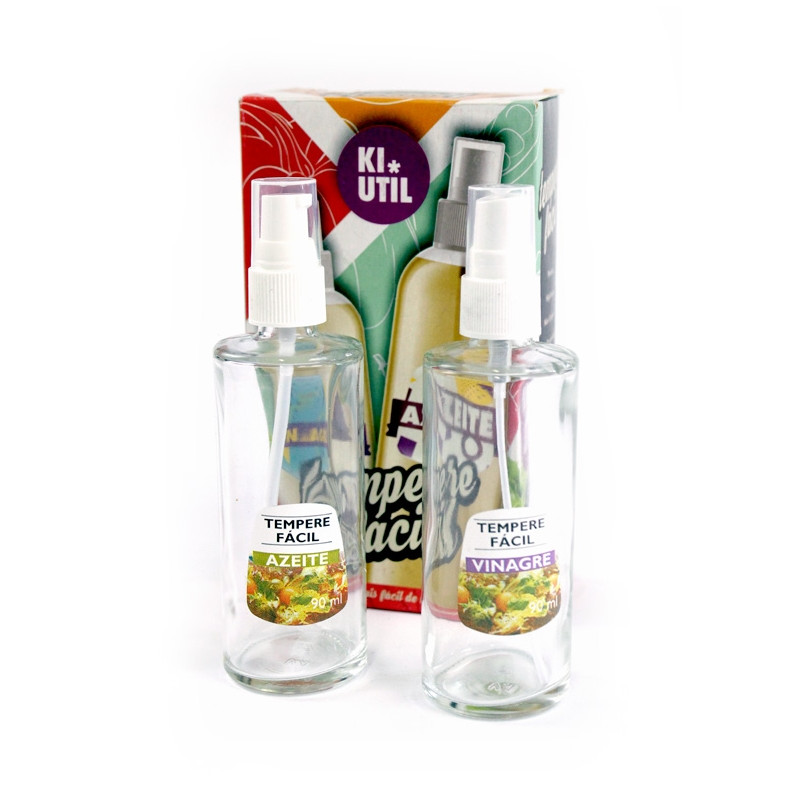 Azeiteiro e Vinagreiro Tempere Fácil 2 peças