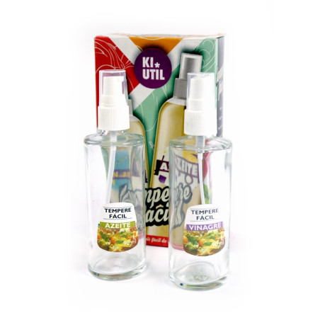 Azeiteiro e Vinagreiro Tempere Fácil 2 peças