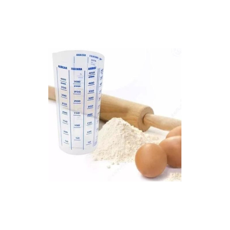 Copo Medidor Graduado Plástico 500ml