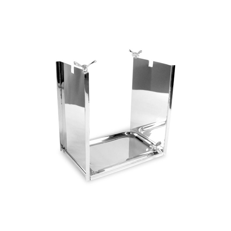 Suporte Favo mel pq. com Bandeja - 24x16x25cm