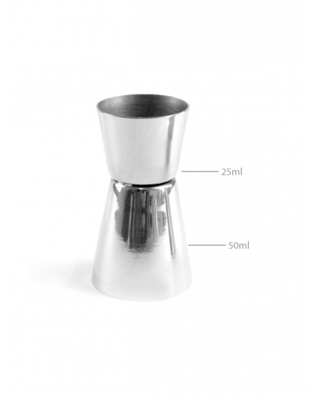 Dosador Inox Duas Medidas 15ml x 30ml