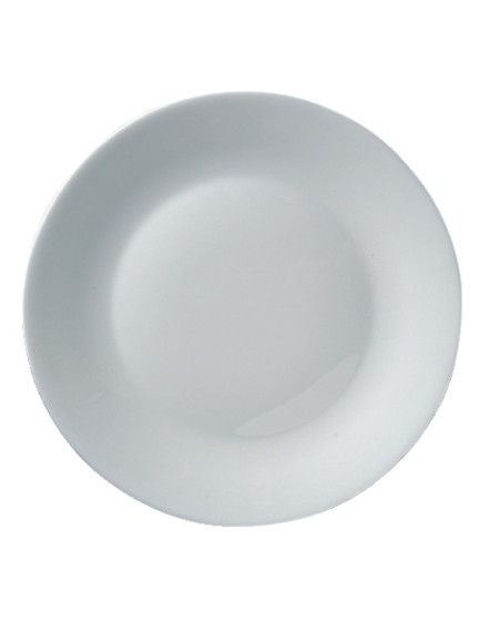 Prato Raso Branco Ronda/Bombay Ø27cm Bormioli