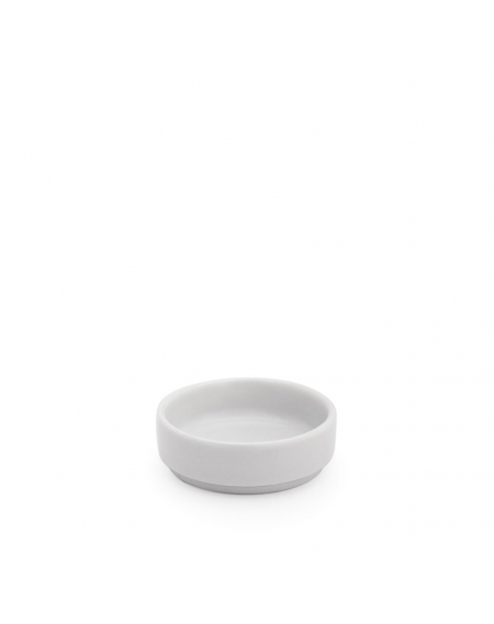 Porta Patê Branco Porcelana Genni 8,3cm