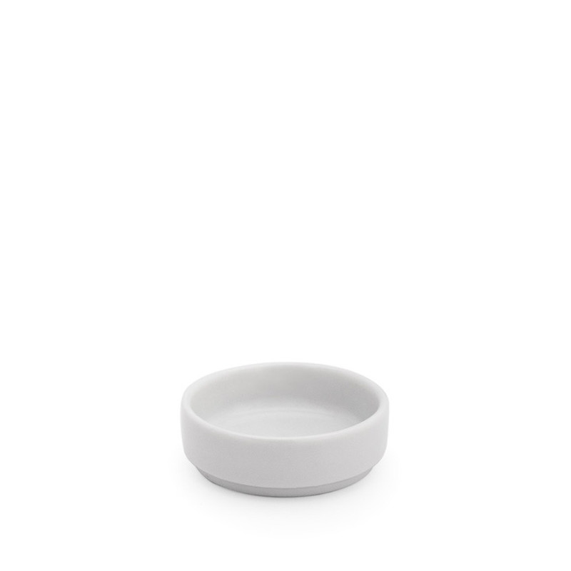 Porta Patê Branco Porcelana Genni 8,3cm