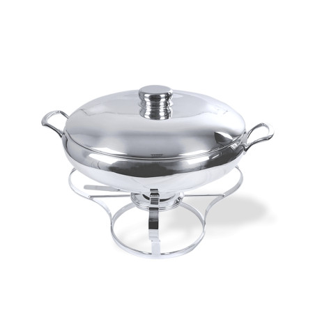 Rechaud Lune Banho Maria c/ Cuba Inox 9L