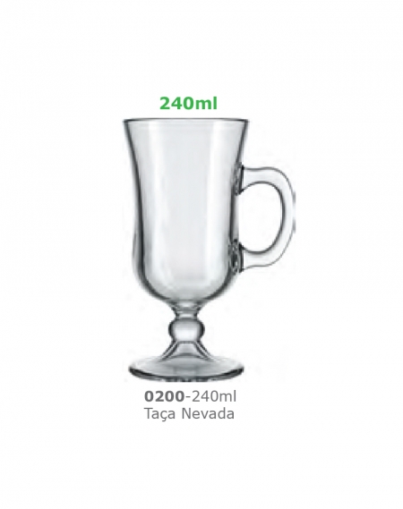 Taça Nevada Irish Coffee 240ml Nadir