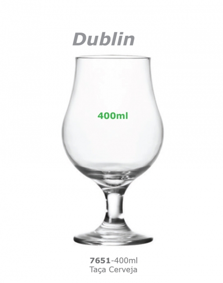 Taça Dublin Cerveja 400ml Nadir