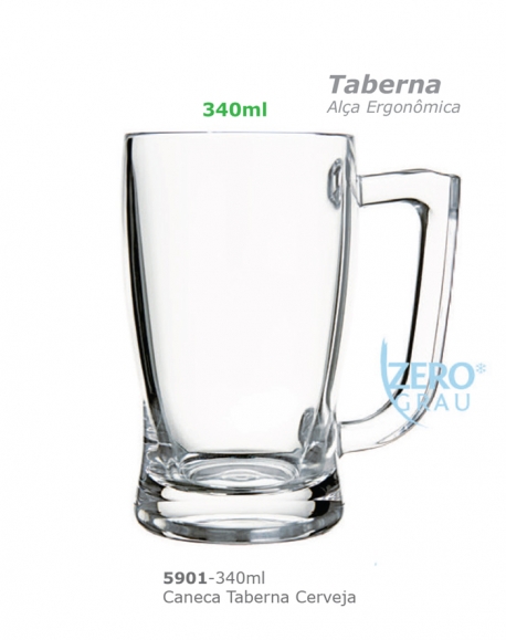 Caneca Taberna Cerveja 340ml Nadir