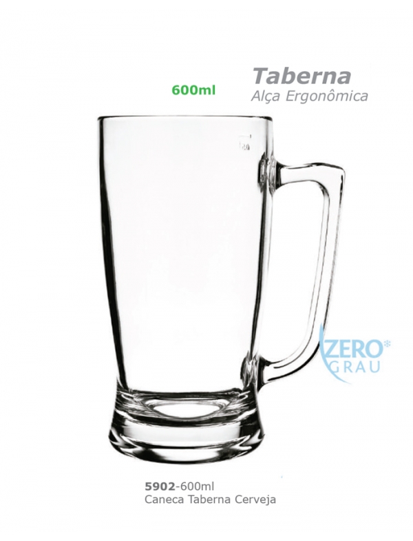 Caneca Taberna Cerveja 600ml Nadir