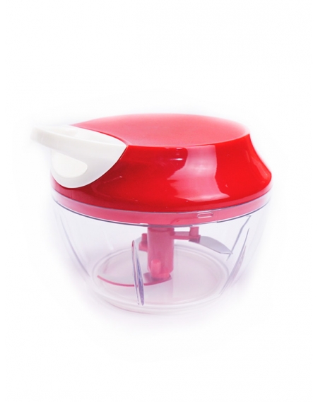 Mini Processador de Alimentos Manual Clink Vermelho