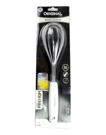 Batedor de Claras Ovos 28cm Inox