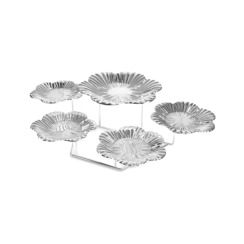 Suporte C/ 5 Bandejas Spring  ∅26cm X ∅31cm