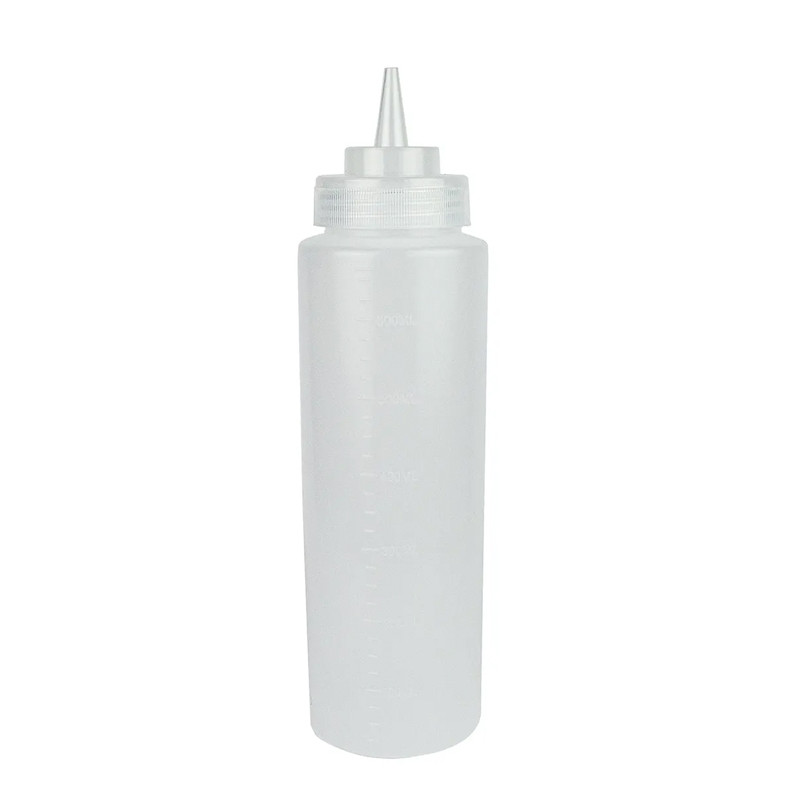 Bisnaga de Plástico Transparente 720 ML Bisnaga de Plástico Transparente 720 ML