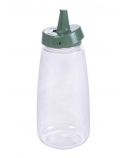 Bisnaga de Plástico Verde Flip Transparente 520ml