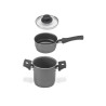 Mini Cuzcuzeira Antiaderente de Aluminio com Cabo