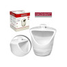 Saleiro Porcelana Branca