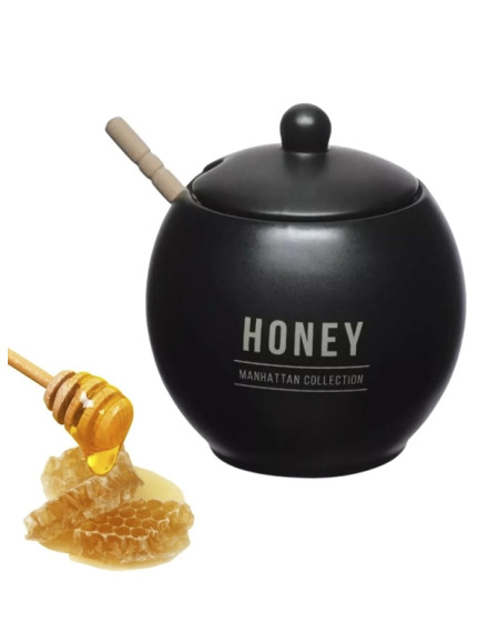 Meleira Manhattan Porcelana Preto