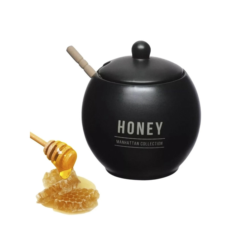 Meleira Manhattan Porcelana Preto