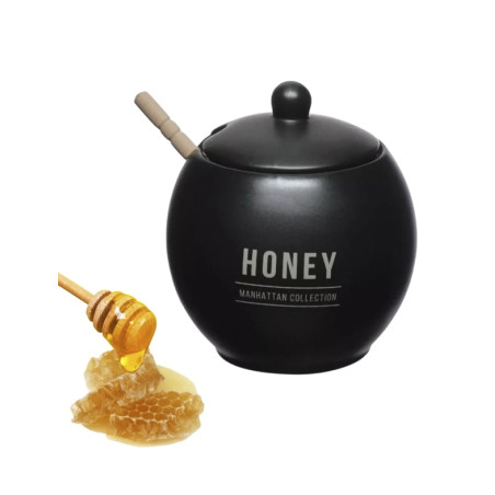 Meleira Manhattan Porcelana Preto