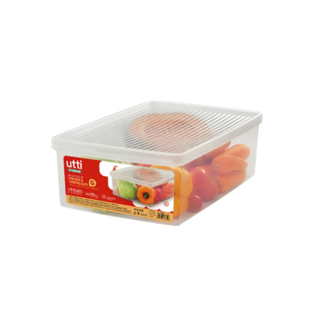 Caixa Plast P/ Legumes E Saladas G