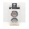 Ralo Para Pia Inox 2 pcs
