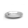 Travessa Oval Funda Aço Inox para Servir 24cm
