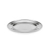 Travessa Oval Rasa Aço Inox 55 cm