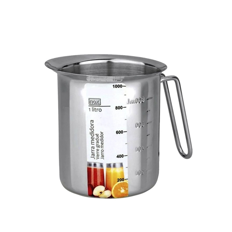 Jarra Medidora inox 1 Lt Jarra Medidora inox 1 Lt