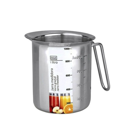 Jarra Medidora inox 1 Lt