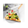 Pá Para Pizza Cabo de Madeira Aço Inox 30 cm