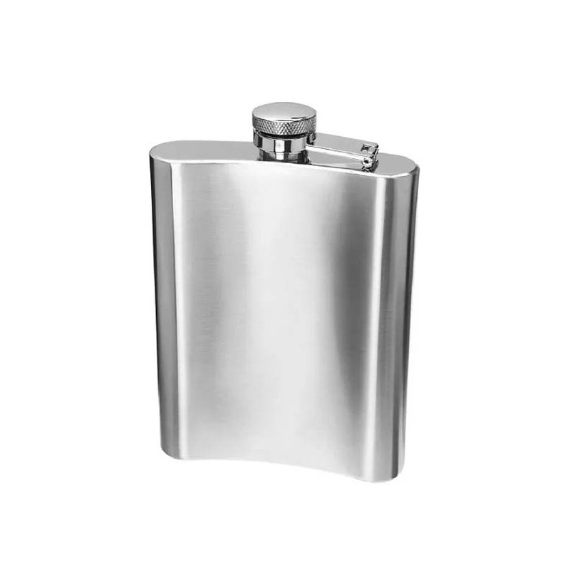 Cantil Inox De Bolso À Prova De Vazamentos 230ml Cantil Inox De Bolso À Prova De Vazamentos 230ml