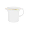 Leiteira Borda Dourada Sofia 600 ML