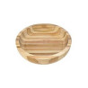 Gamela Teca Redonda 23X5 cm