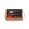 Kit Churrasco Tábua com Garfo e Faca