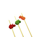 Palito para petisco frutas - 20 unidades