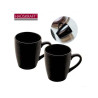 Caneca Ceramica Preta Charlotte 350ml