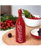 Garrafa de Vidro Coca Cola Vermelha Hermetica 1 Lt