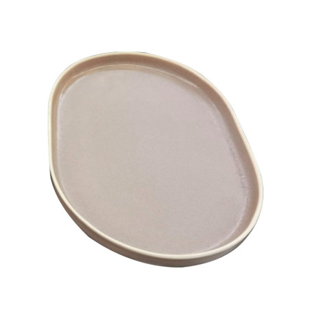 Travessa Oval Rose 30x21 cm