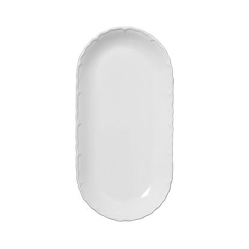 Travessa Oval Rasa Paris 40x20 cm