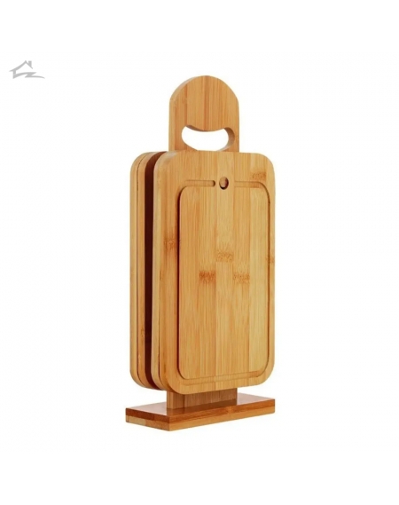 Kit de Tábuas Bambu Pequena 4 pcs