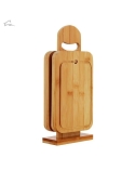 Kit de Tábuas Bambu Pequena 4 pcs