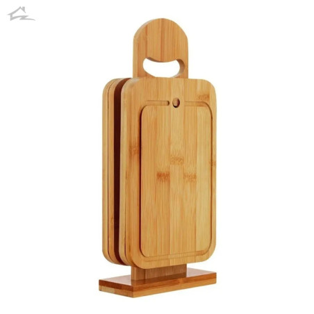 Kit de Tábuas Bambu Pequena 4 pcs
